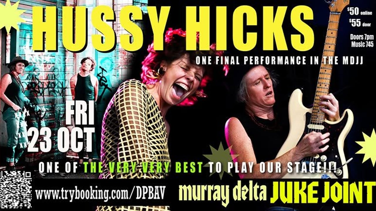 The Hussy Hicks - Final show on our stage! UNMISSABLE!