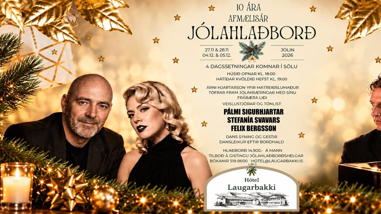 Jólahlaðborð - 10 ára afmælisár