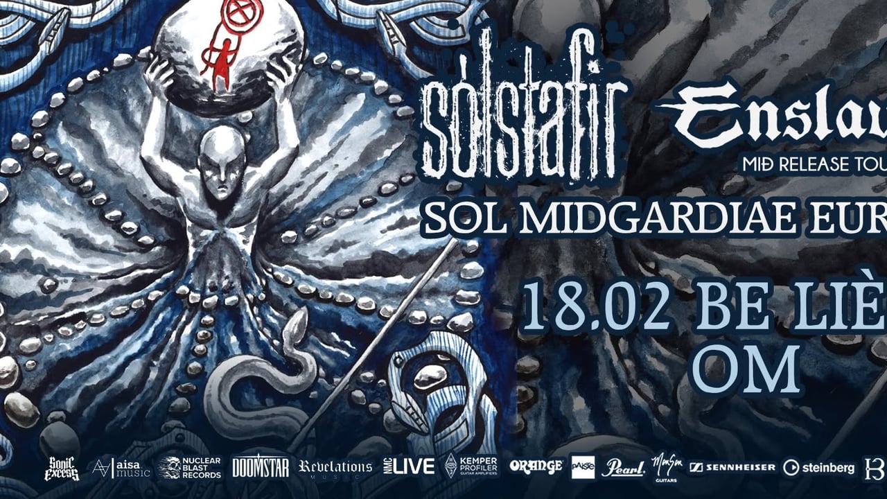 ENSLAVED • SOLSTAFIR • GAAHL’S WYRD // OM