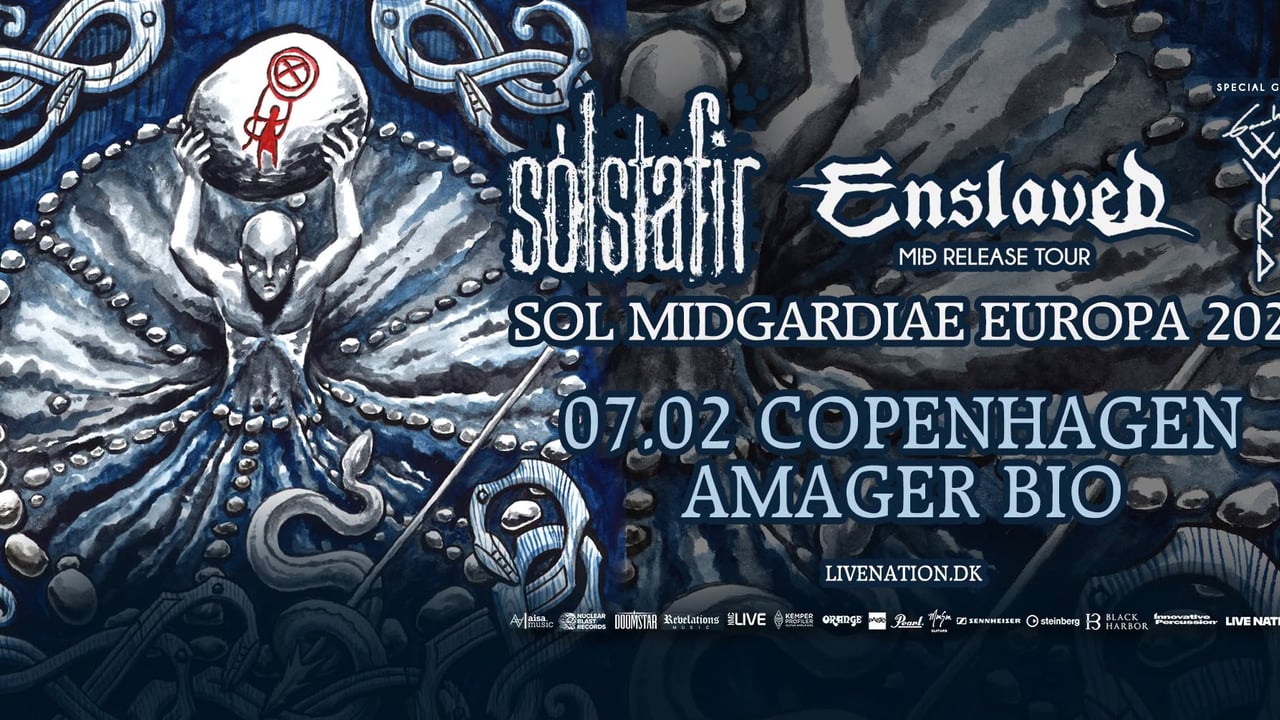 Enslaved & Sólstafir [Special guest: Gaahls Wyrd] | 7. februar 2027