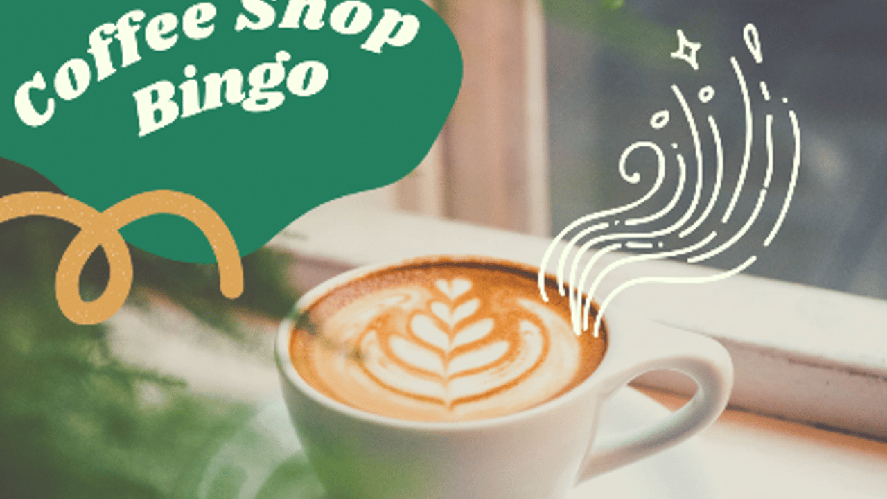 Coffee Shop Bingo!