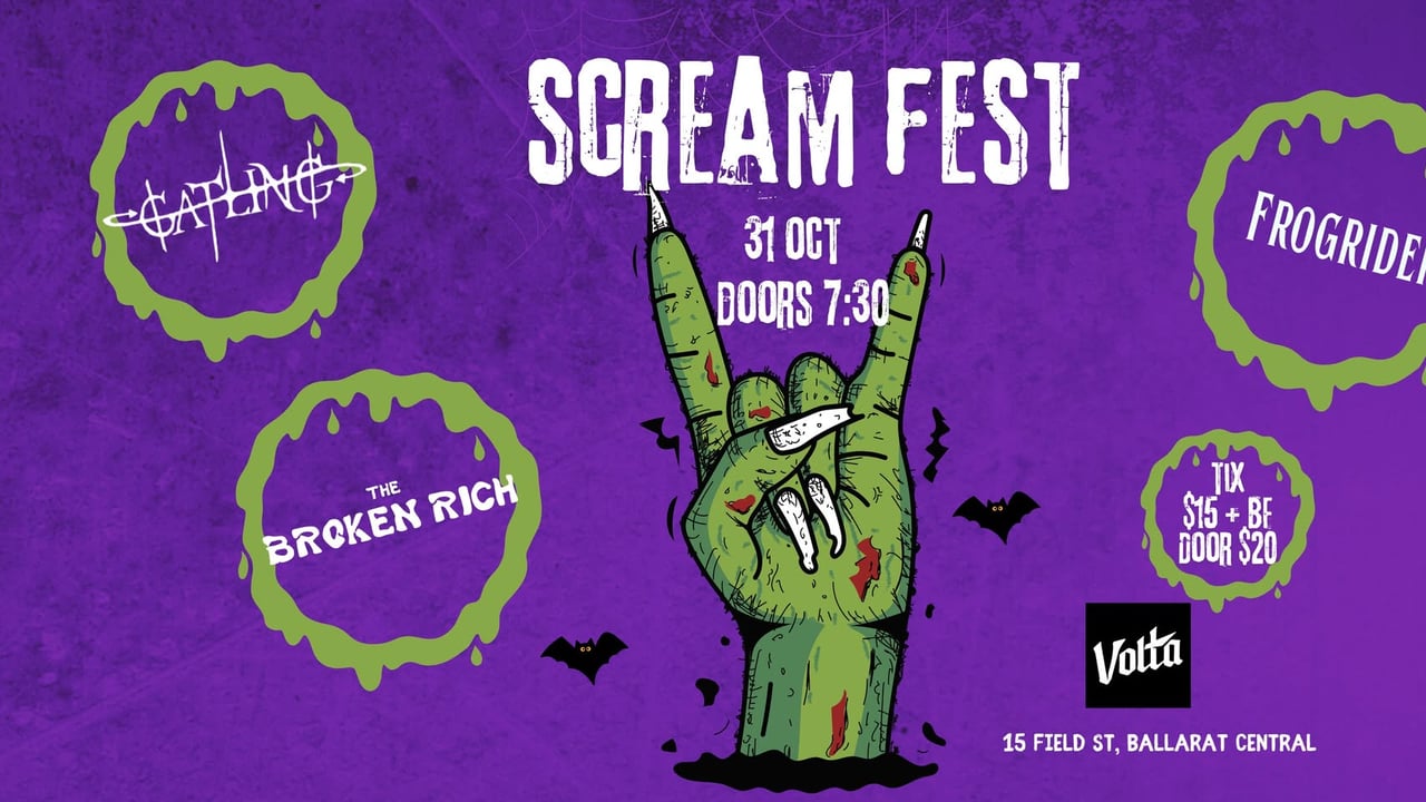 SCREAMFEST - HALLOWEEN NIGHT IN BALLARAT