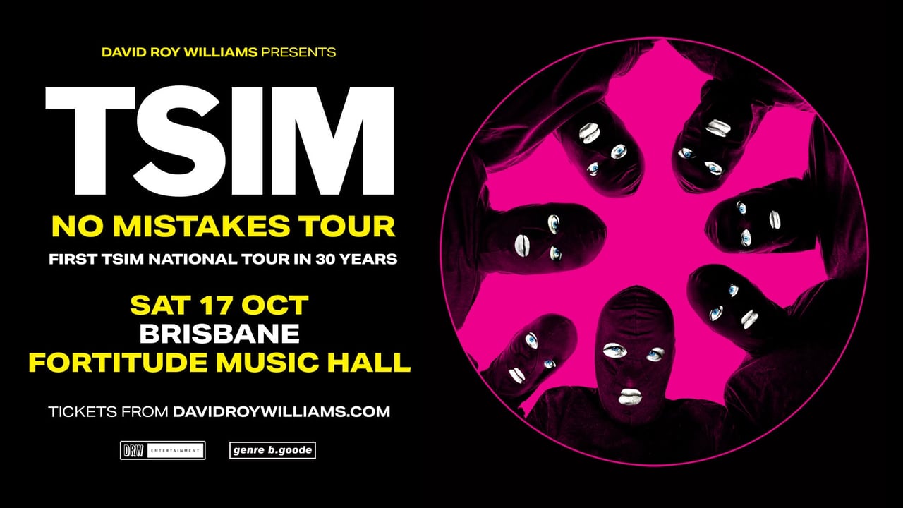 [NEW SHOW] TSIM "No Mistakes Tour" | Fri 16 Oct 2026 | Hindley St Music Hall, Adelaide