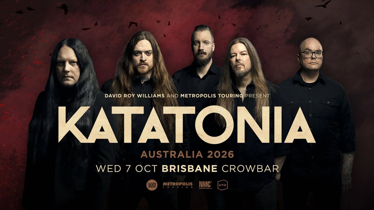 KATATONIA | WED 7 OCT | CROWBAR, BRISBANE