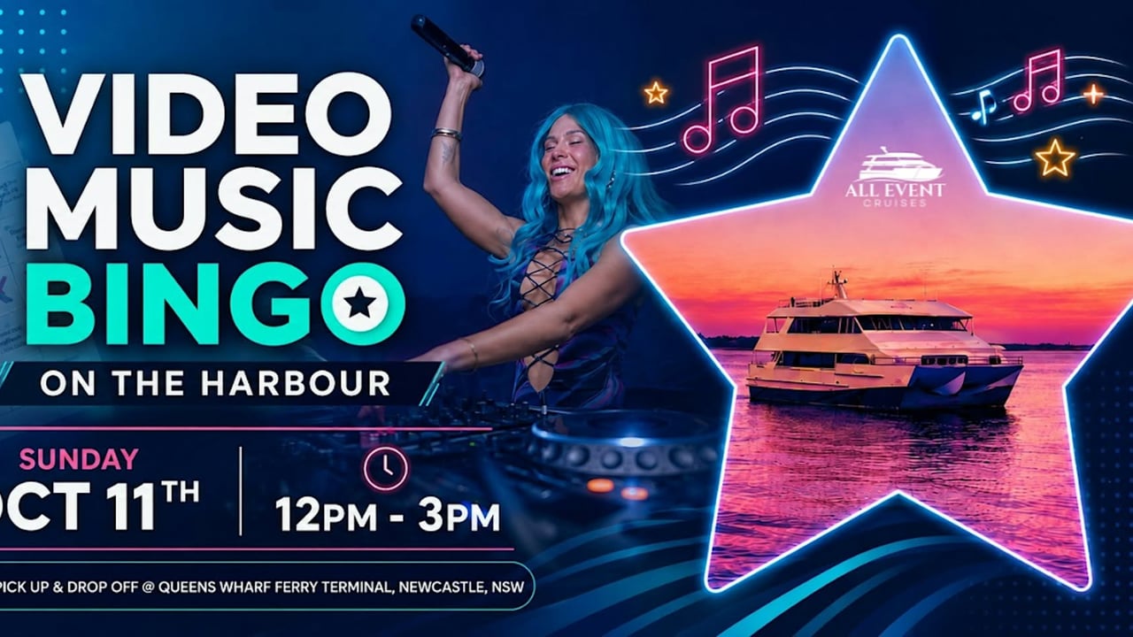 Video Music Bingo on the Harbour | Newcastle
