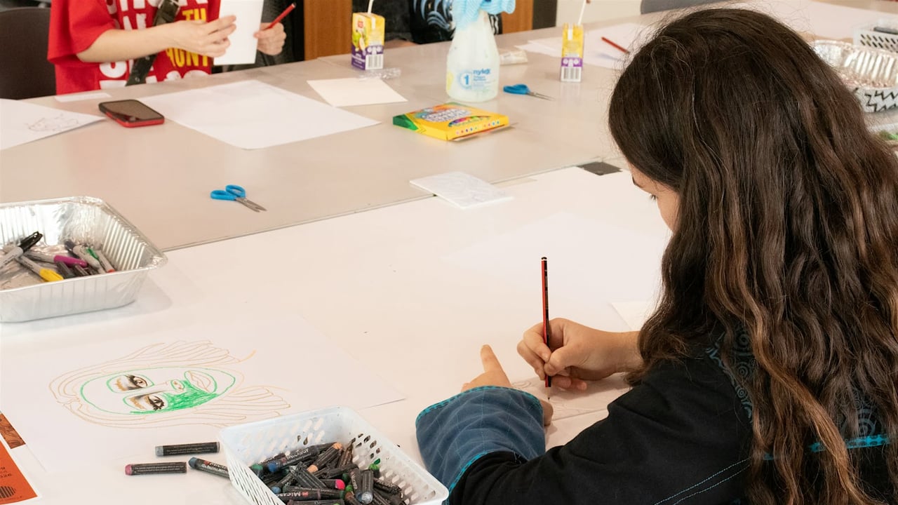 School holiday workshop: Draw yourself as an animal!