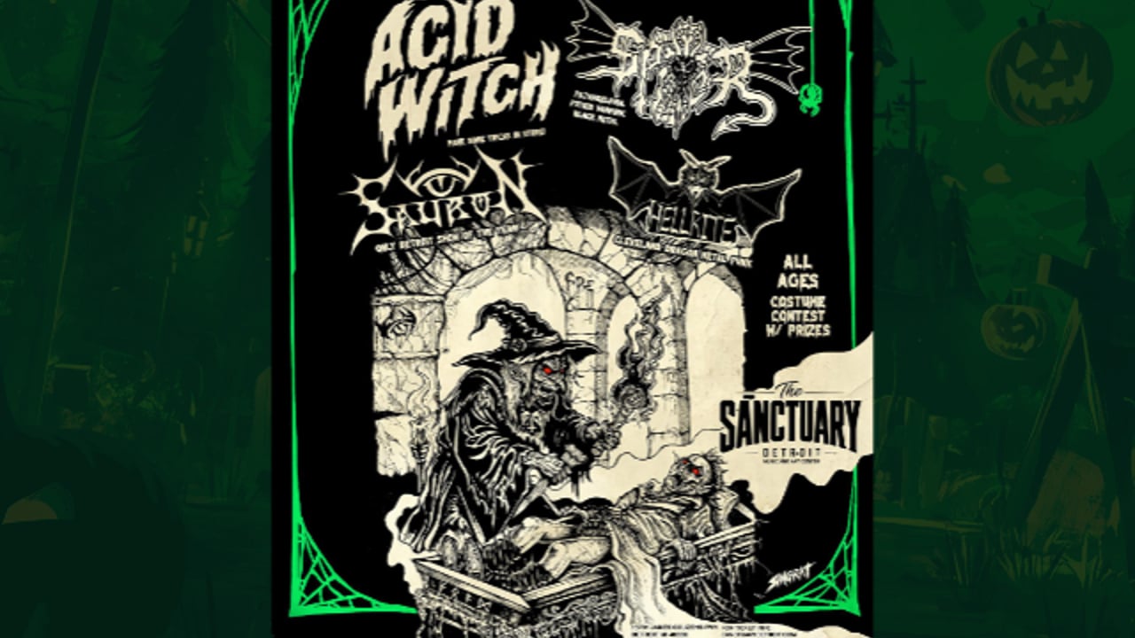 Acid Witch’s Halloween Freak-Out Spooktacular Vol 8