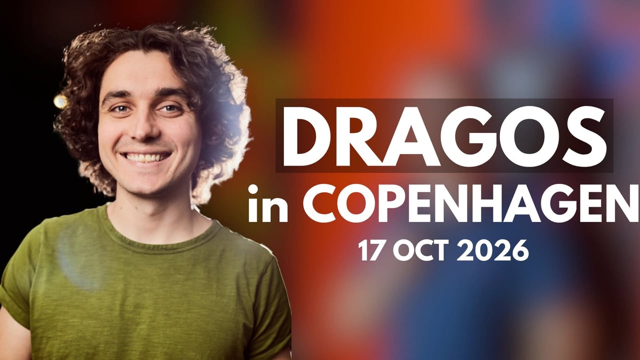 Dragos in COPENHAGEN | 17.10.2026 | - Material + Crowd Work