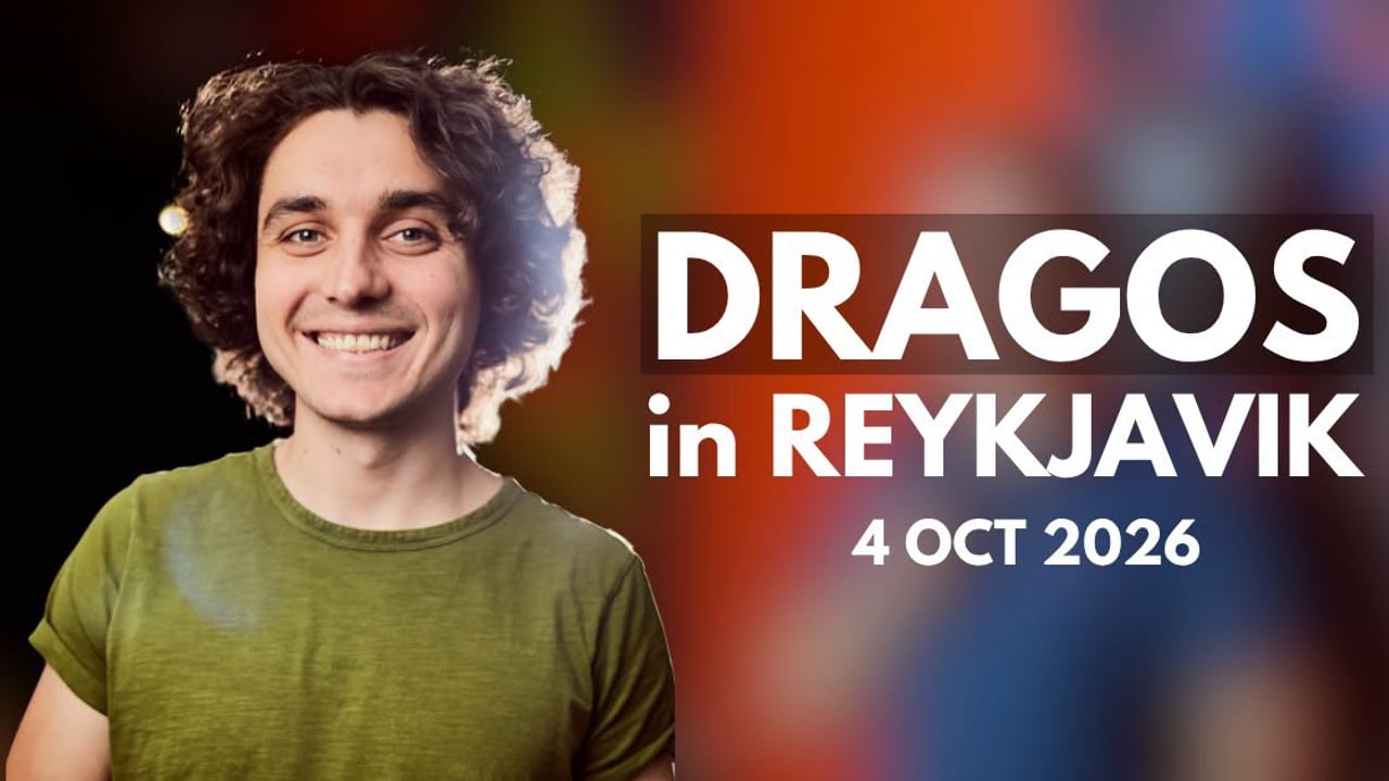 Dragos in REYKJAVIK | 04.10.2026 | - Material + Crowd Work