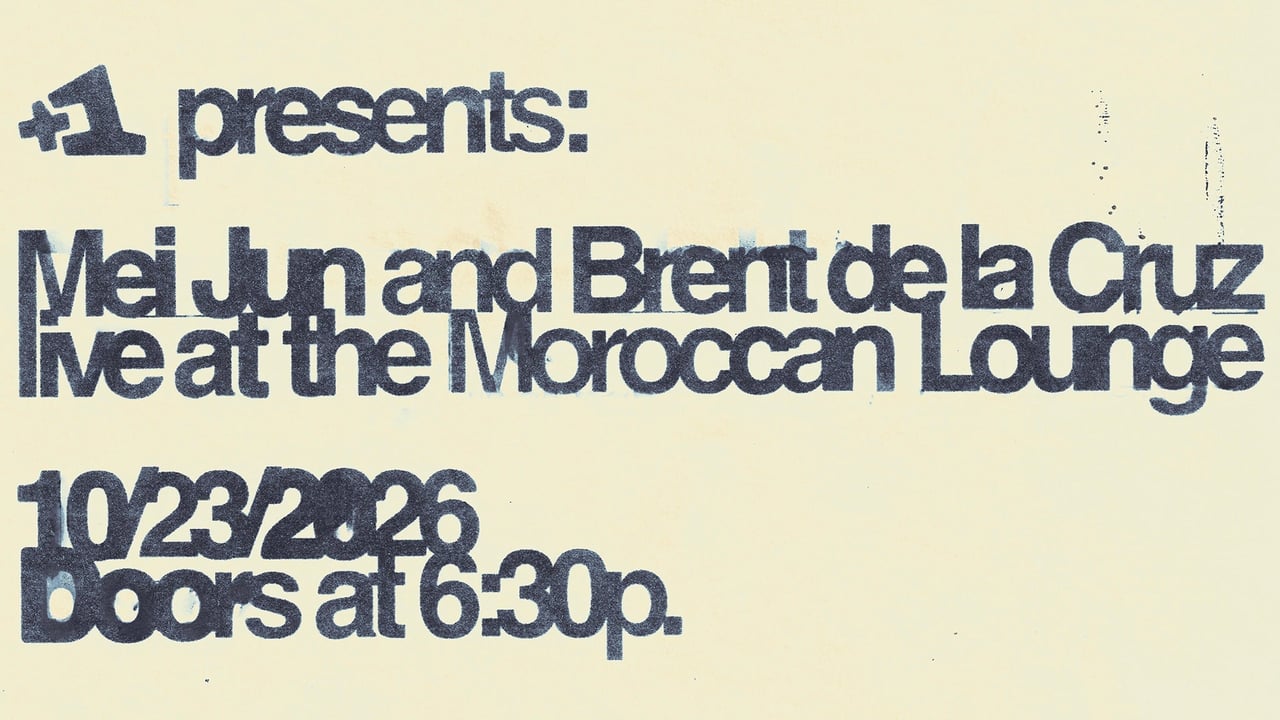 +1 Presents: Mei Jun and Brent de la Cruz