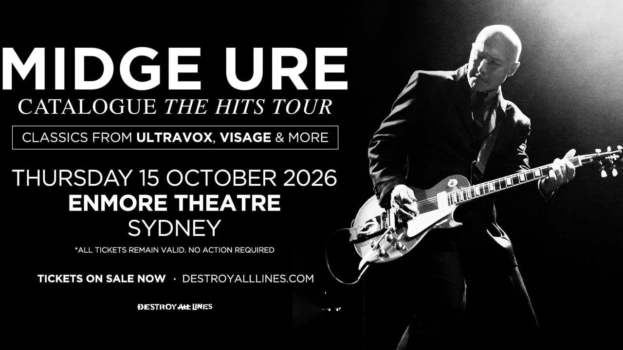 Midge Ure // Sydney // Catalogue 𝘛𝘩𝘦 𝘏𝘪𝘵𝘴 Tour // Enmore