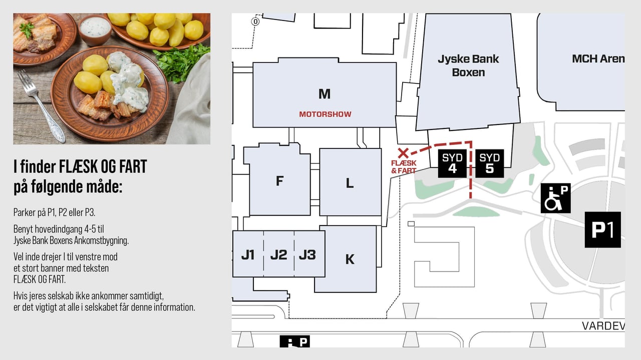 FLÆSK OG FART BUFFET 2027 - SPISNING - HORNFRI
