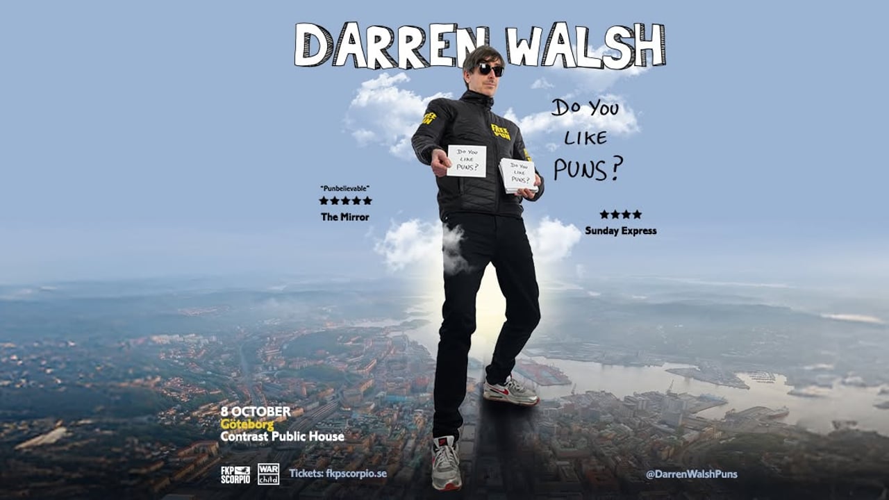 Darren Walsh - Do you Like Puns? | Göteborg