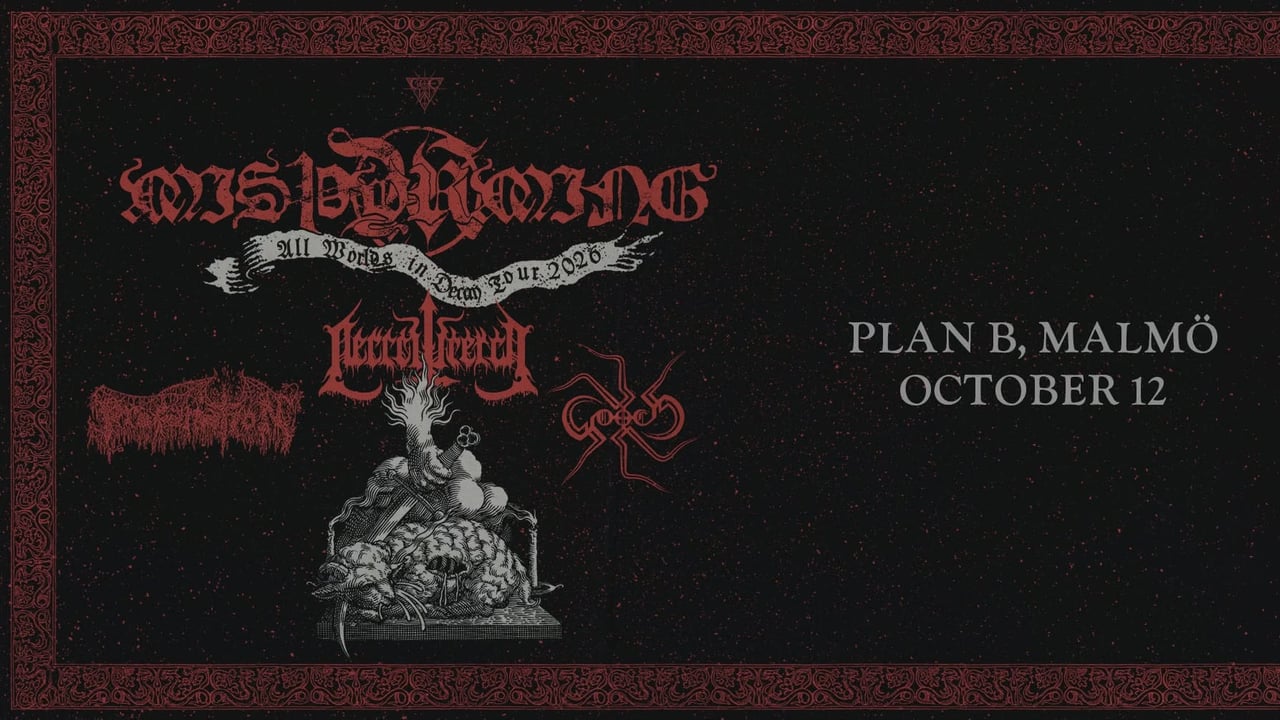 MISþYRMING + NECROWRETCH + PROFANATION + GORRCH // Live at Plan B – Malmö