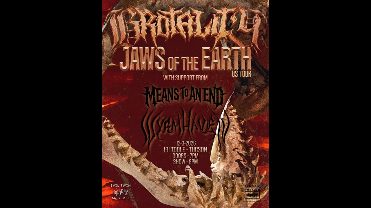 Jaws of the Earth US Tour @ 191 Toole