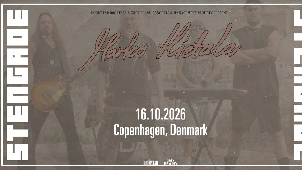 Marko Hietala [FI] + Support: Metal De Facto [FI] + NATFEST: DJ Weiss // Few Tickets Left