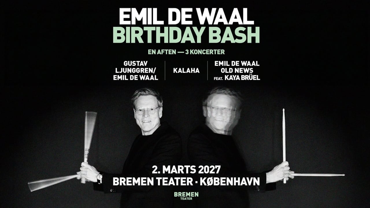Emil De Waal Old News feat. Kaya Brüel + Kalaha + Gustav Ljunggren / Emil De Waal  | Bremen Teater