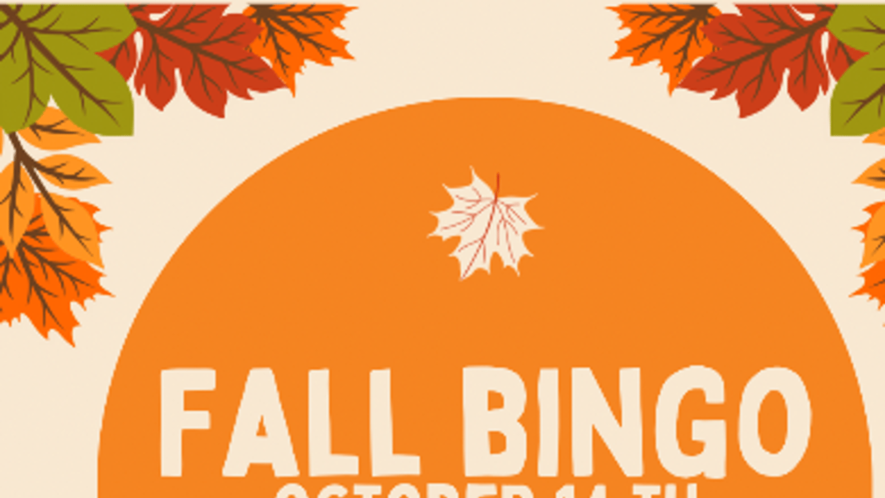 BOOZY BINGO (FALL BINGO)
