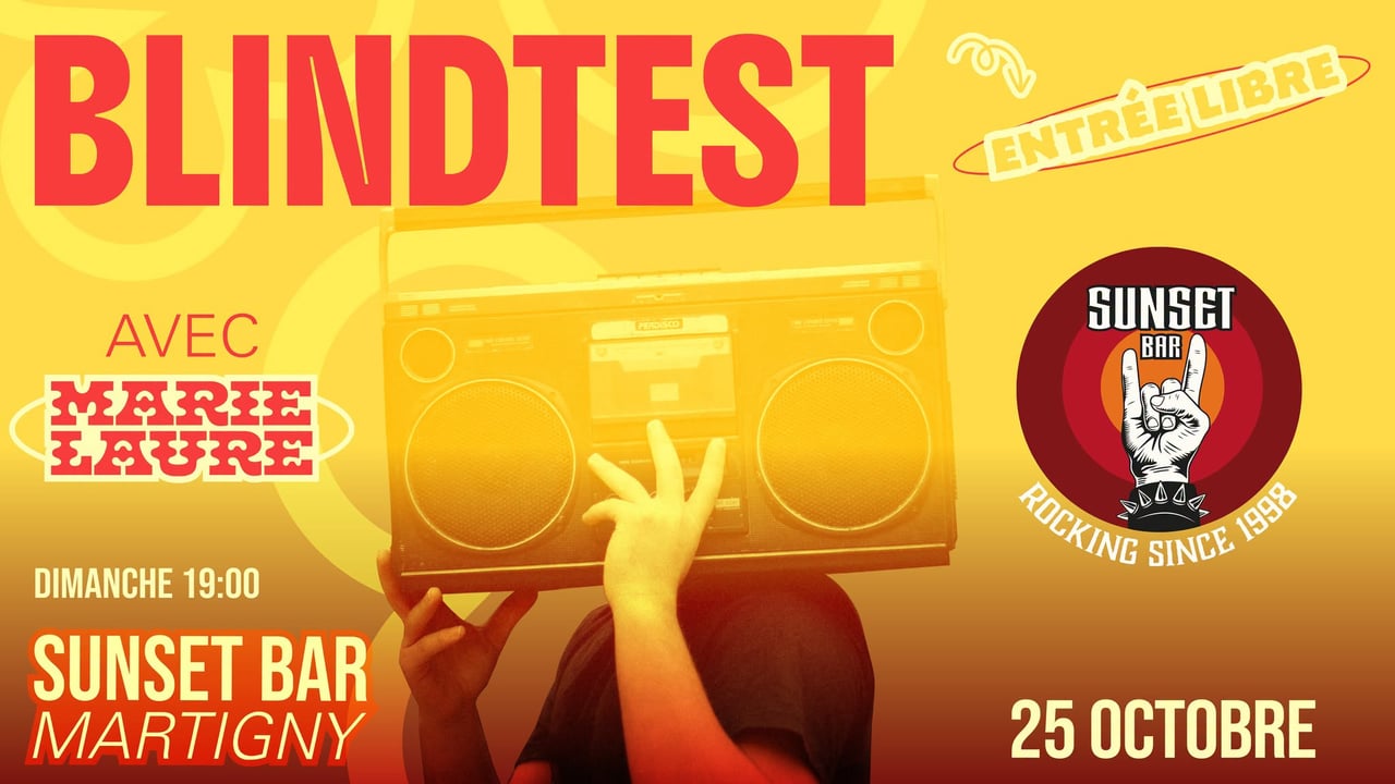 Blindtest @SunsetBar