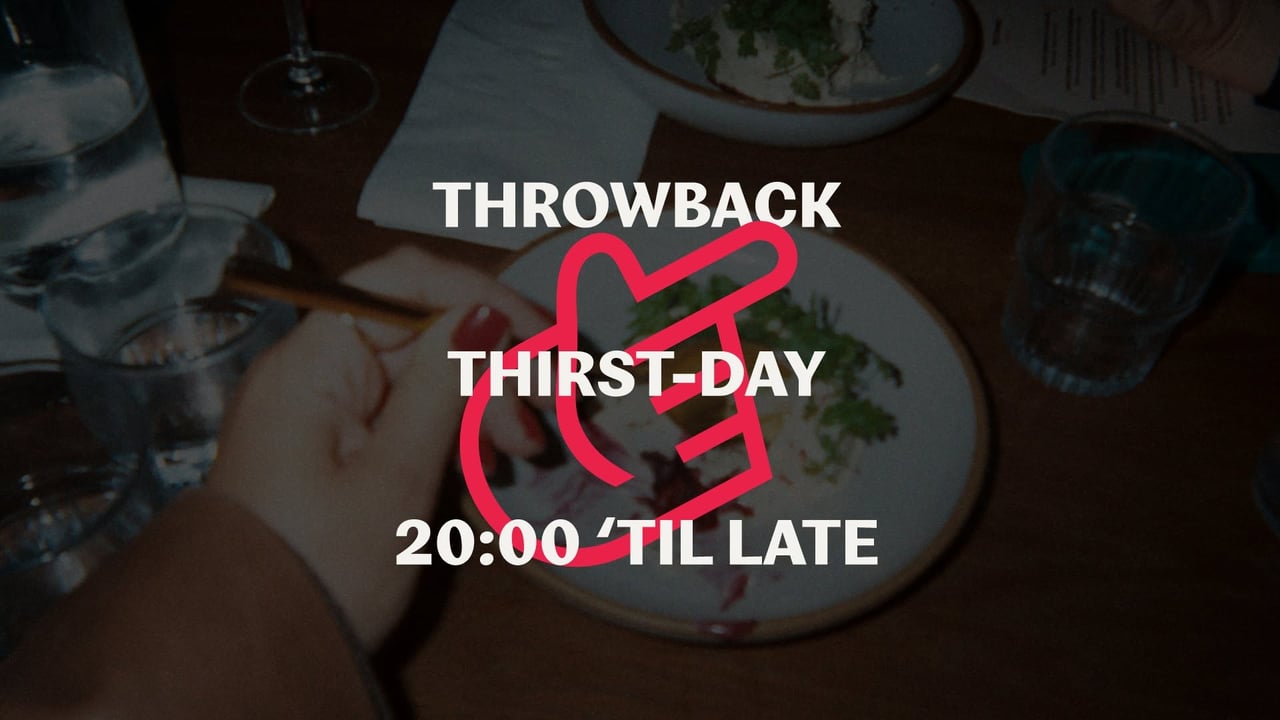 THROWBACK THIRSTDAYS Í OKTÓBER 📀