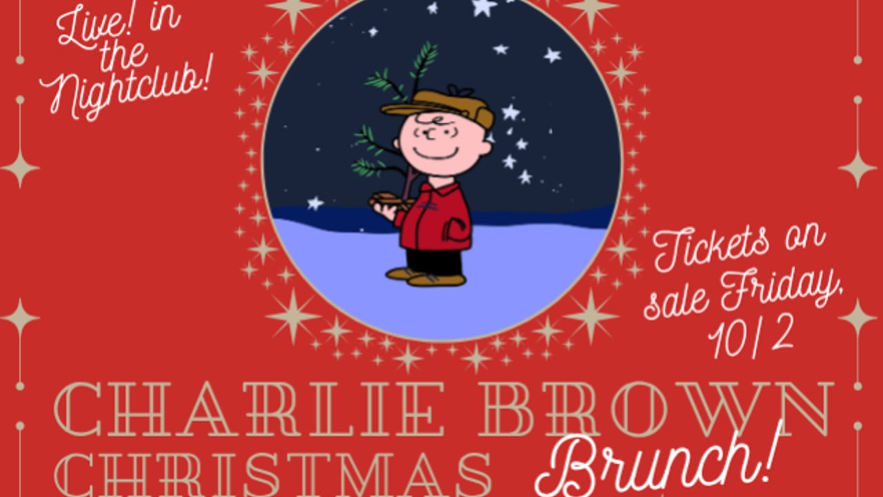 A Charlie Brown Christmas Brunch LIVE w/ CHRIS WHITE TRIO! **Tickets on sale Friday, 10/2!**