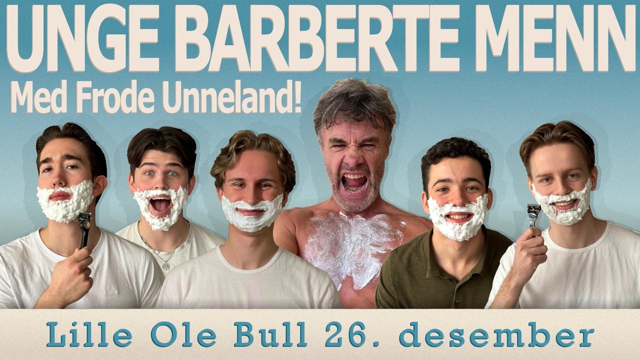Unge Barberte Menn