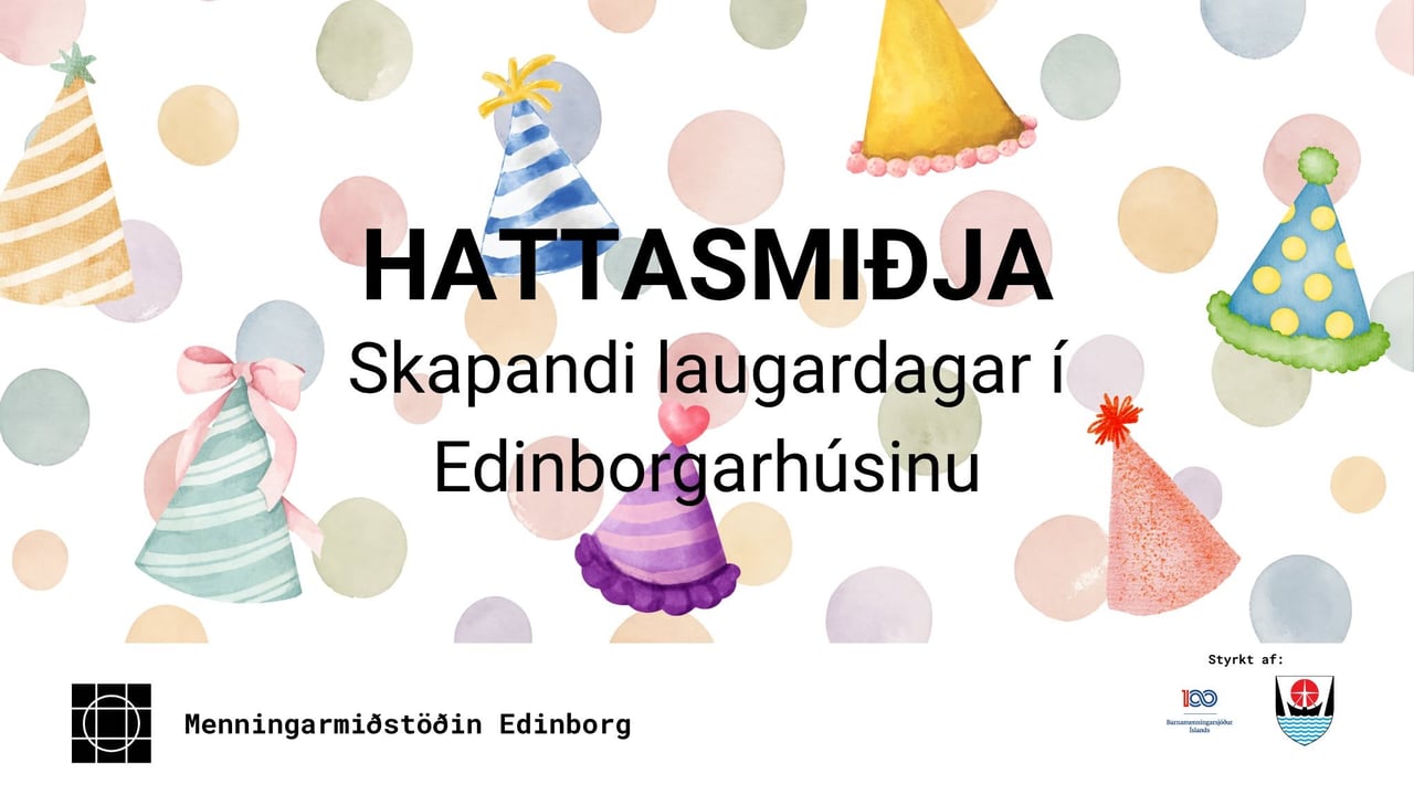 Hattasmiðja í Edinborgarhúsinu í vetrarfríinu