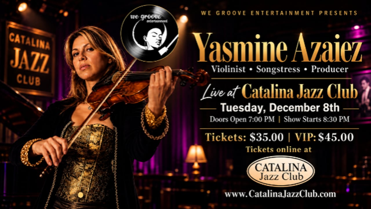 Yasmine Azaiez — A Holiday Event Not to Be Missed!