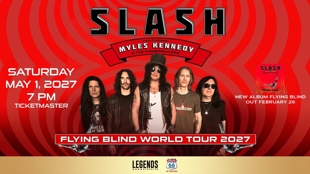 SLASH ft Myles Kennedy & The Conspirators Flying Blind World Tour 2027