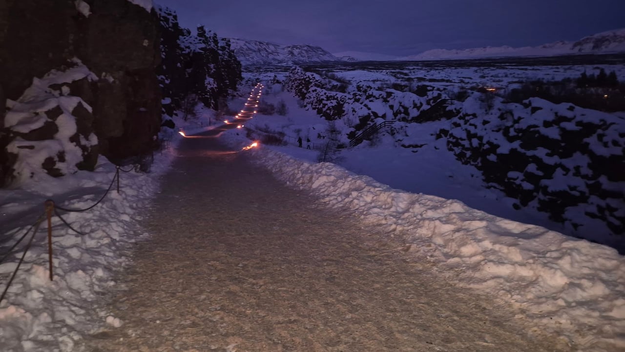 Myrkraganga og draugasögur á Þingvöllum