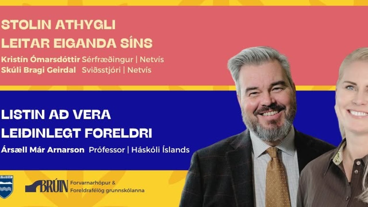Foreldrafræðsla í Tónbergi