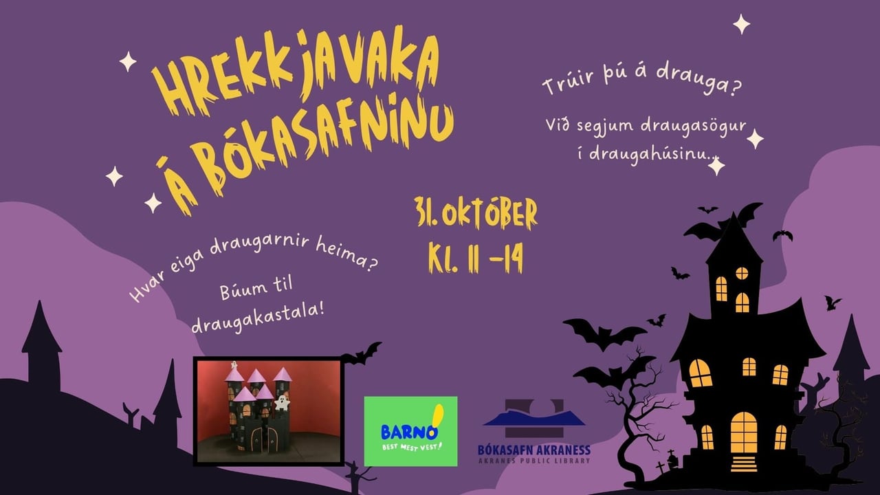 Hrekkjavaka á bókasafninu