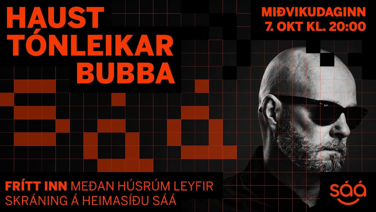Hausttónleikar Bubba Morthens