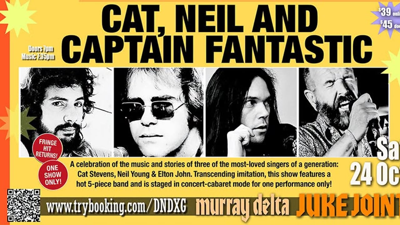 Cat, Neil and Captain Fantastic - a celebration of music