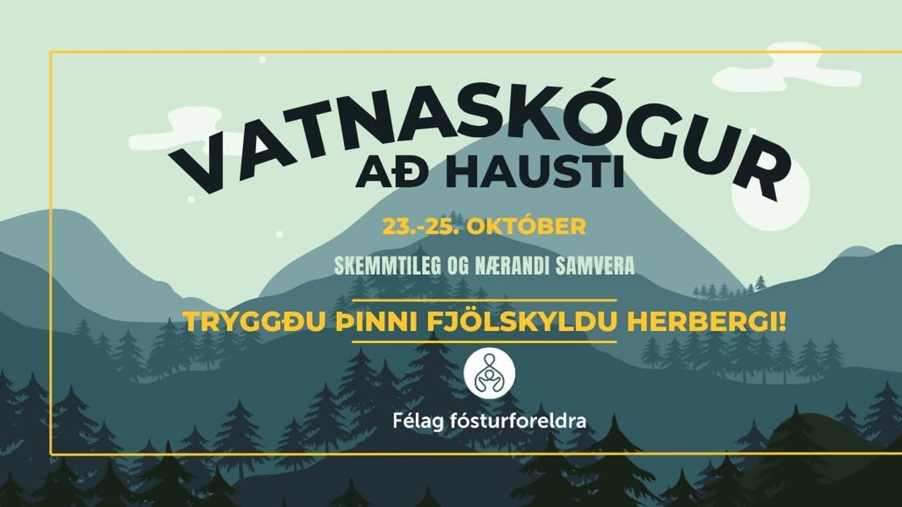 Vatnaskógur að hausti 2026