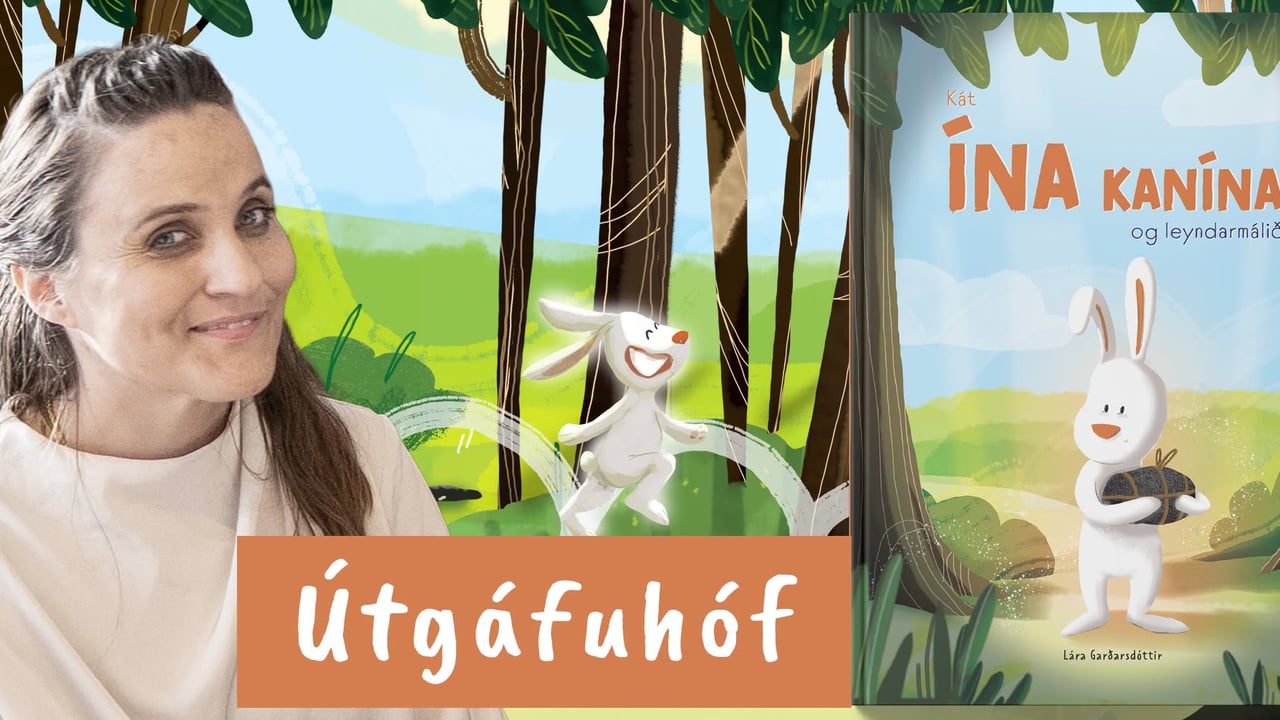 Útgáfuhóf I Kát Ína kanína og leyndarmálið