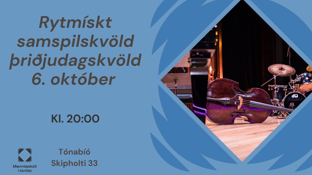 Rytmískt samspilskvöld 6. október