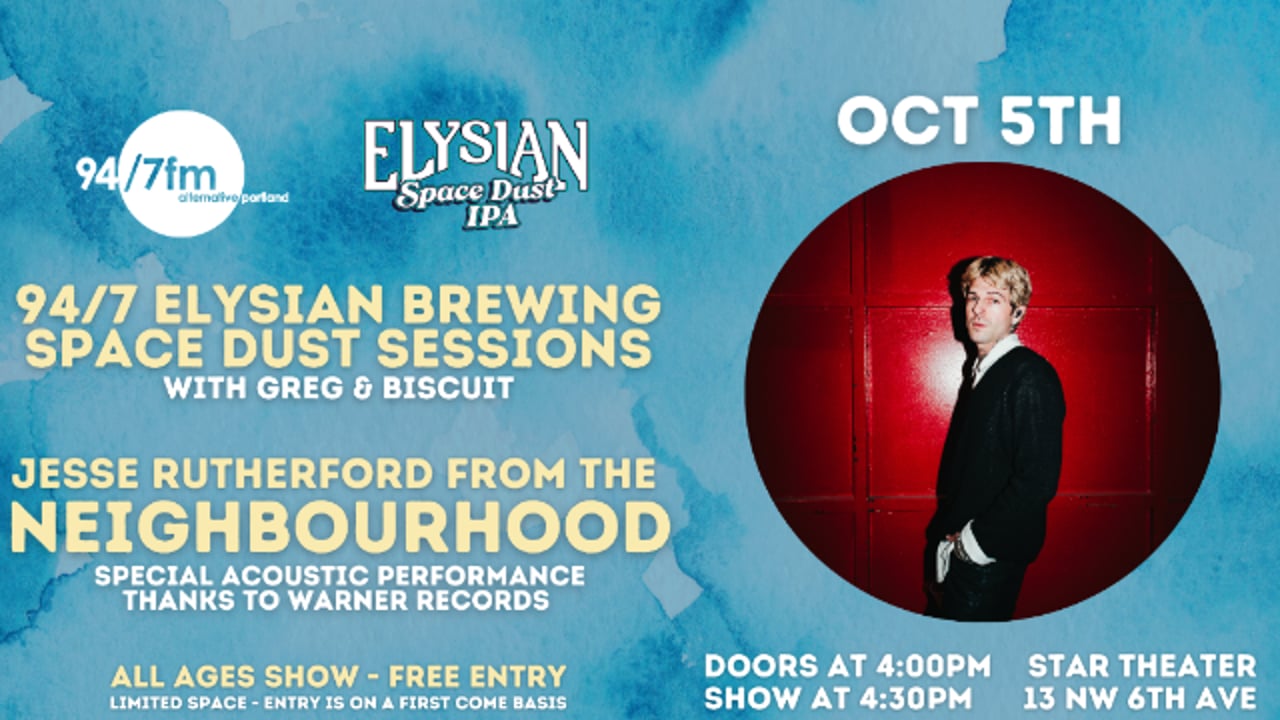 KNRK PRESENTS JESSE RUTHEFORD of THE NEIGHBORHOOD
