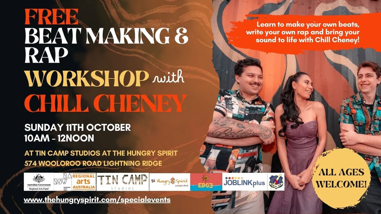 Beat Making & Rap Workshop (FREE) with Chill Cheney