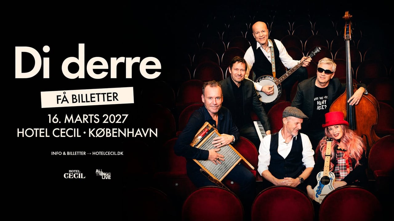 Jo Nesbø med Di derre | Hotel Cecil, København