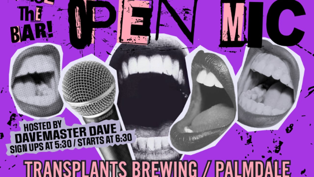 RAISE THE BAR: OPEN MIC NIGHT