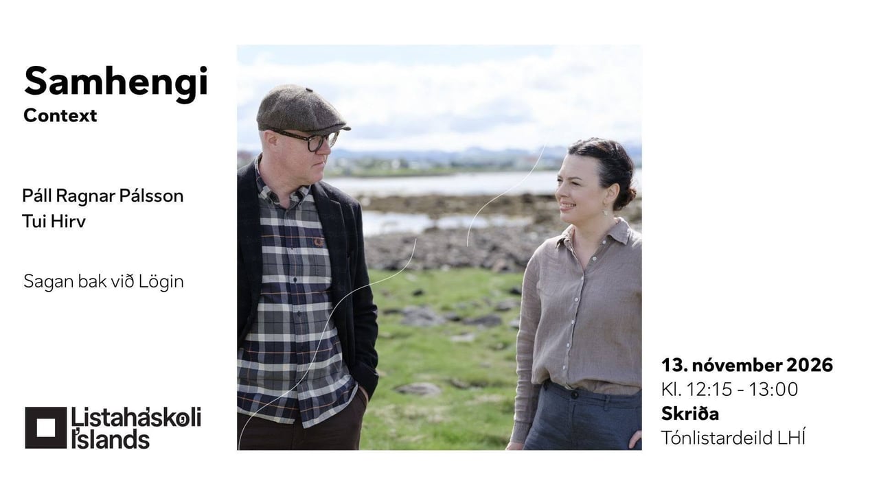Samhengi Páll Ragnar Pálsson & Tui Hirv