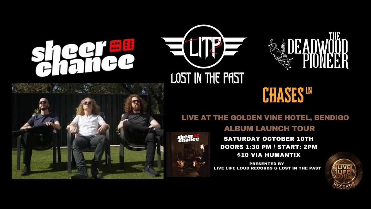 Sheer Chance Album Launch at The Golden Vine Hotel Bendigo