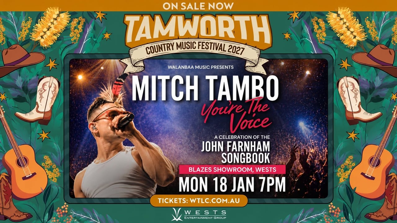 Mitch Tambo: You’re The Voice A Celebration of the John Farnham Songbook