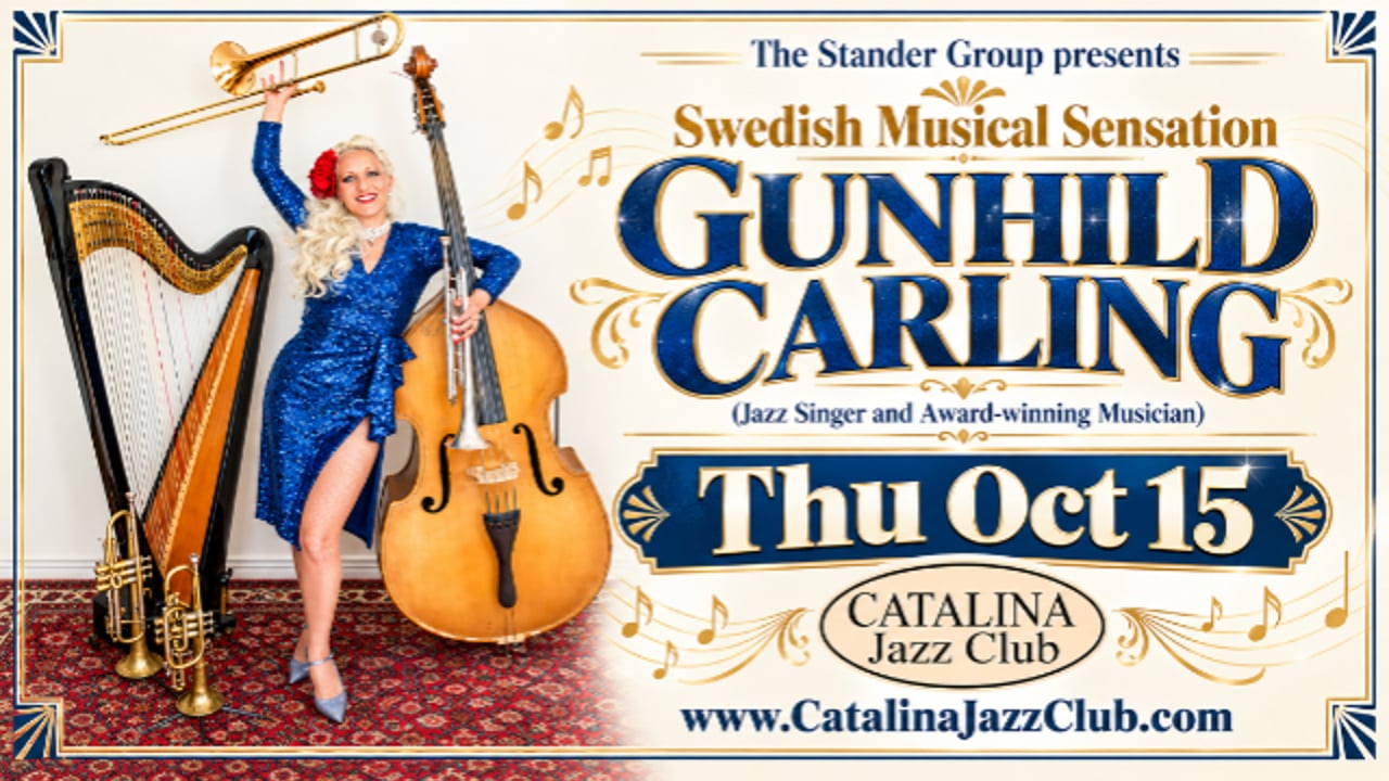 Swedish Musical Sensation GUNHILD CARLING (Jazz Singer and Award-winning Musician)