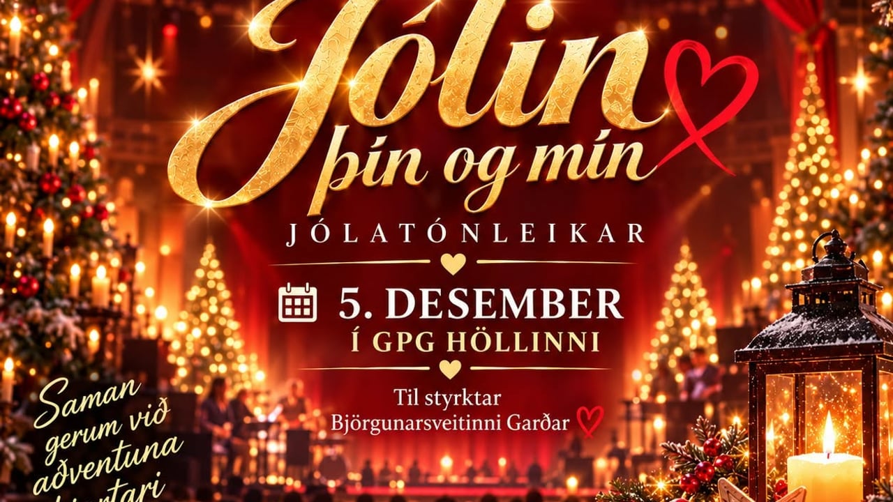 JÓLIN ÞÍN OG MÍN – jólatónleikar Tónasmiðjunnar