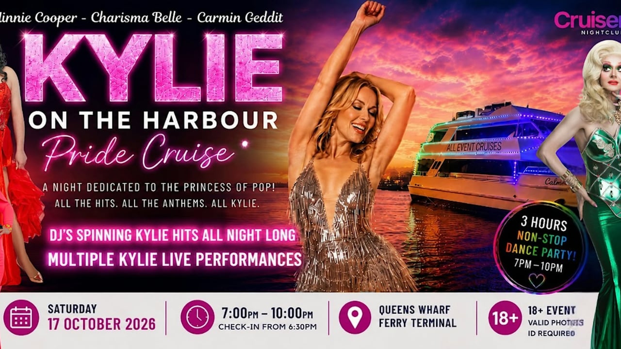 Kylie On The Harbour | Pride Cruise | Newcastle Harbour