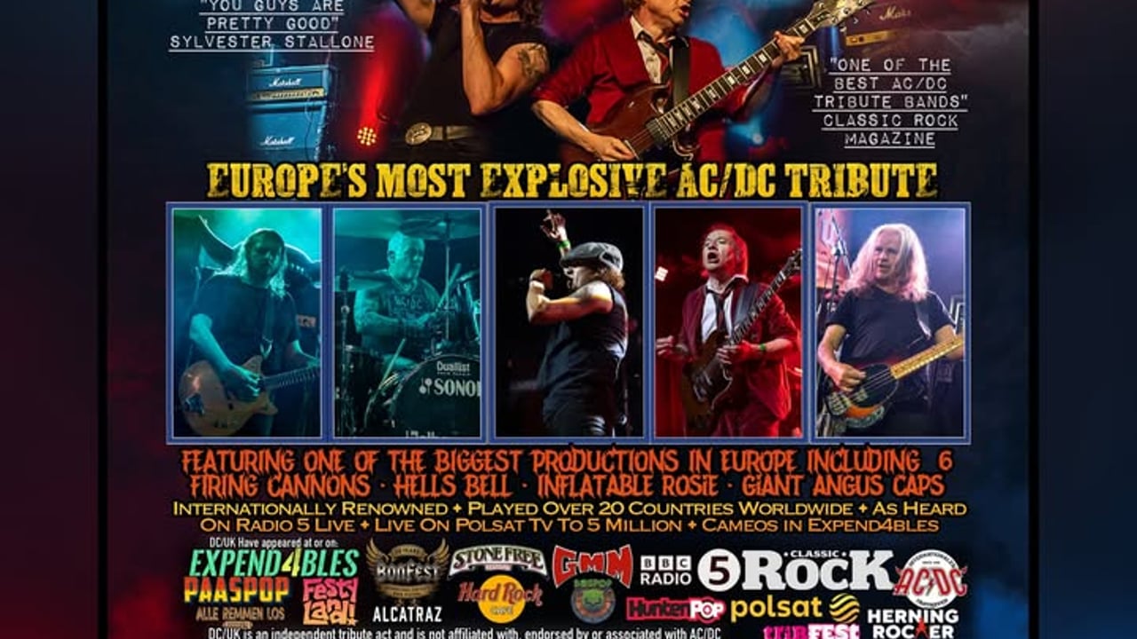 DC/UK - The UK's Most Explosive AC/DC Tribute