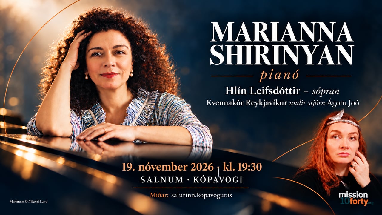 Góðgerðartónleikar til stuðnings stríðshrjáðum börnum í Armeníu og víðar