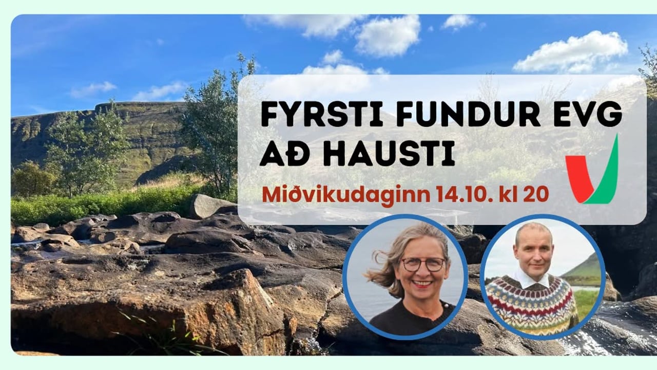 Fyrsti fundur EVG að hausti